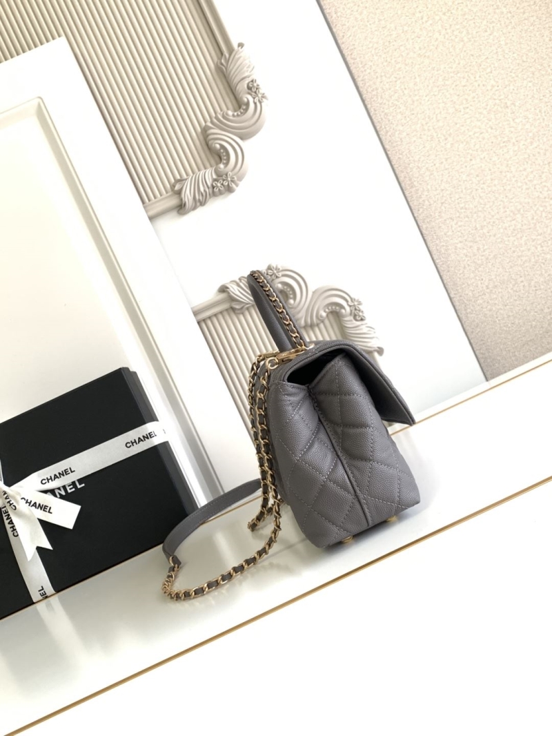 Ch**el top handle bags